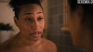 Rosanny Zayas, Arienne Mandi se baignant dans la salle de bain - The L Word : Generation Q