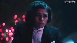 Zendaya Haight, Hunter Schafer całują się pod wodą - Euphoria