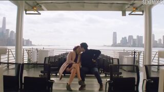 Elizabeth Lail erotic scene on the ship, scene in You