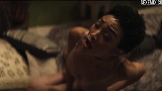 Scena di sesso nuda con Tati Gabrielle dalla serie - You