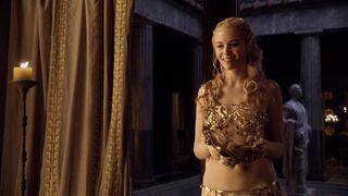 Seksowna scena Brooke Harman w serialu - Spartacus