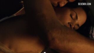 Sexy Katrina Law erotic scene in Spartacus