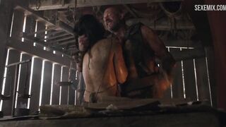 Katrina Law rape attempt scene - Spartacus