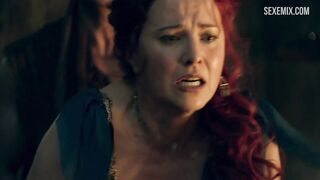 Lucy Lawless faz sexo na sala dos gladiadores, cena em - Spartacus parte 2