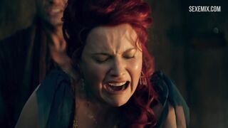 Lucy Lawless faz sexo na sala dos gladiadores, cena em - Spartacus parte 2