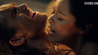 Marisa Ramirez Gannicus ile seks yapıyor, - Spartacus