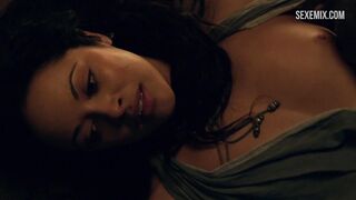 Scena di sesso con Marisa Ramirez in - Spartacus