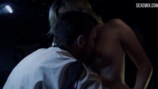 Nikki Griffin Breast Kiss in car scene in - Femme Fatales