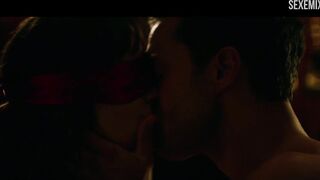 Dakota Johnson fucking in BDSM room, scene in - Fifty Shades Darker