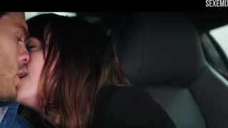 Szene mit Dakota Johnson beim Ficken im Auto in „Fifty Shades of Freedom“