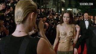 Hot Rie Rasmussen Breasts Scene in Femme Fatale