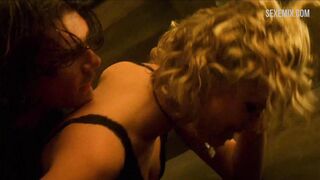 Rebecca Romijn Sexy Dancing and sex in billiard table - Femme Fatale