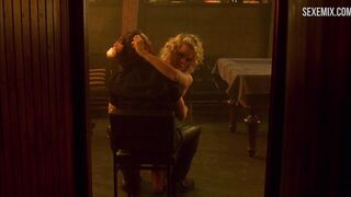 Rebecca Romijn Sexy Dancing and sex in billiard table - Femme Fatale