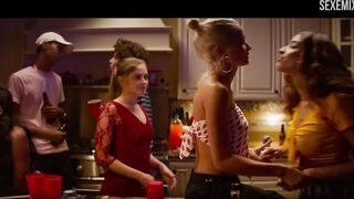 Pia Mia and Khadijha Red Thunder kiss scene in After