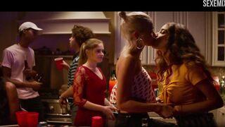 Pia Mia and Khadijha Red Thunder kiss scene in After