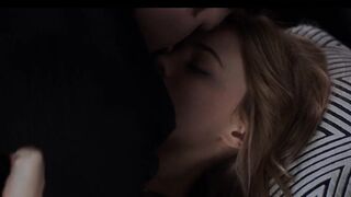 Josephine Langford Clothed Bed Fuck Scene - After We Collided