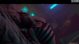 Sexy Sofia Boutella Lesbian scene in Atomic Blonde