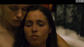 Erika Linder and Natalie Krill Strapon Scene in Below Her Mouth