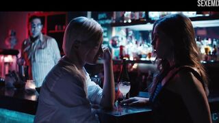 Erika Linder seduces in bar, scene in Below Her Mouth