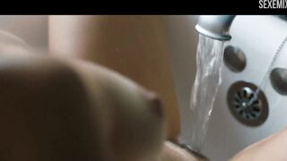 Hot Natalie Krill orgasm scene in Below Her Mouth