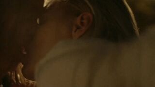 Erika Linder and Natalie Krill hot sexy scene in Below Her Mouth