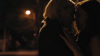 Erika Linder and Natalie Krill hot sexy scene in Below Her Mouth