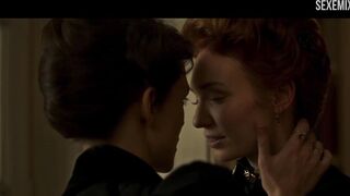 Die sexy Kussszene von Eleanor Tomlinson in Colette