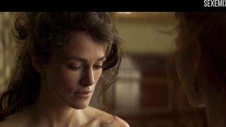 Scena a seno nudo della calda Eleanor Tomlinson in Colette