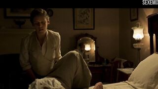 Keira Knightley and Denise Gough lesbian scene in Colette