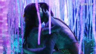 Jake Sully and Neytiri sex scene in Avatar