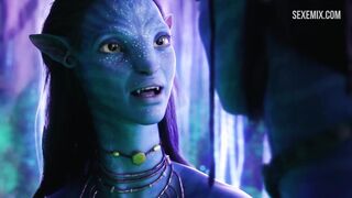 Jake Sully and Neytiri sex scene in Avatar