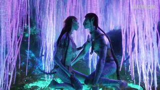 Jake Sully and Neytiri sex scene in Avatar