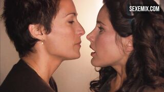 Rachel Shelley (Helena) e Alexandra Hedison (Dylan) Sesso in bagno - The L Word