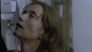 Isabelle Huppert Fucking in floor, scene in Piano Teacher