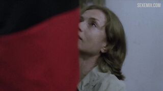 Isabelle Huppert Fucking in floor, scene in Piano Teacher