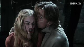 Lena Headey's Caught Having Sex With Her Brother, scene in Game of Thrones