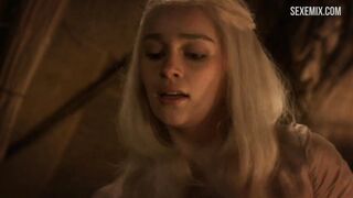 Emilia Clarke Cowgirl, Szene in Game of Thrones