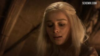 Emilia Clarke Cowgirl, Szene in Game of Thrones