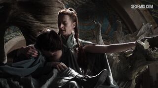 Kate Dickie stillt, Szene in Game of Thrones