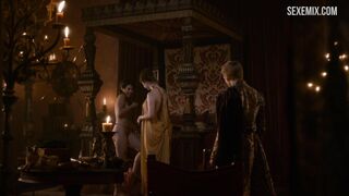 Esme Bianco, hard ass whipping, scene in Game of Thrones