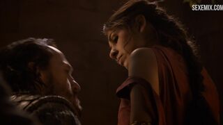 Sahara Knite breasts, undressing scene in Game of Thrones