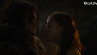 Rose Leslie faz sexo em uma caverna, cena de Game of Thrones