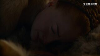 Sophie Turner fucked doggy style, scene in Game of Thrones