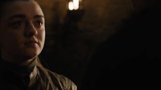 Scène érotique de Maisie Williams dans Game of Thrones