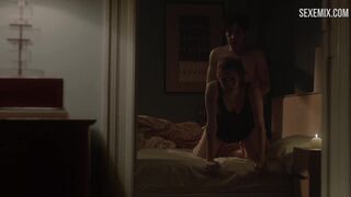 Boring sex with Allison Williams, scene in Girls