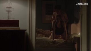 Boring sex with Allison Williams, scene in Girls