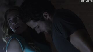 Allison Williams fucked on table, scene in Girls