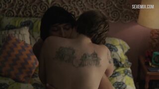 Lena Dunham scopata sul letto, scena in Girls