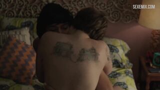 Lena Dunham scopata sul letto, scena in Girls