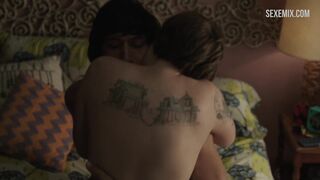 Lena Dunham scopata sul letto, scena in Girls